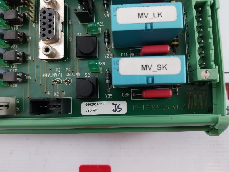 Haas-laser 18-12-04-bs Circuit Board 18-12-04-bs , 0002026310 , Um 108-fe