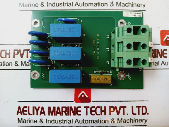 Haas-laser 18-12-09-bs Printed Circuit Board Power Card 9910013012 V1.0
