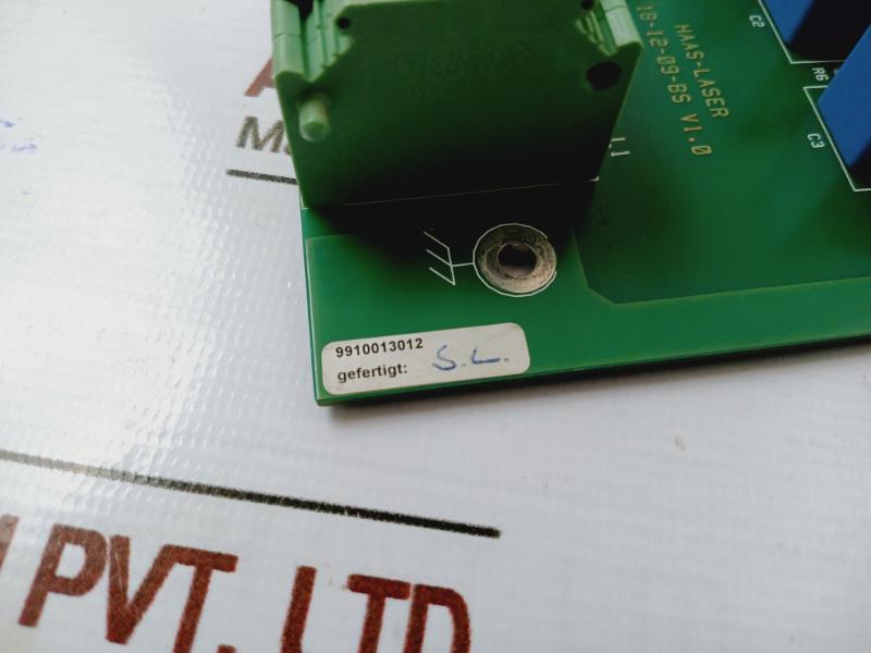 Haas-laser 18-12-09-bs Printed Circuit Board Power Card 9910013012 V1.0