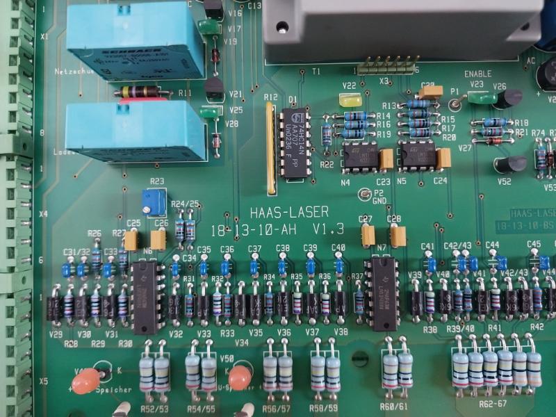 Haas-laser 18-13-10-ah Control Board 18-13-10-bs V1.3