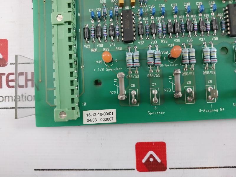 Haas-laser 18-13-10-ah Control Board 18-13-10-bs V1.3