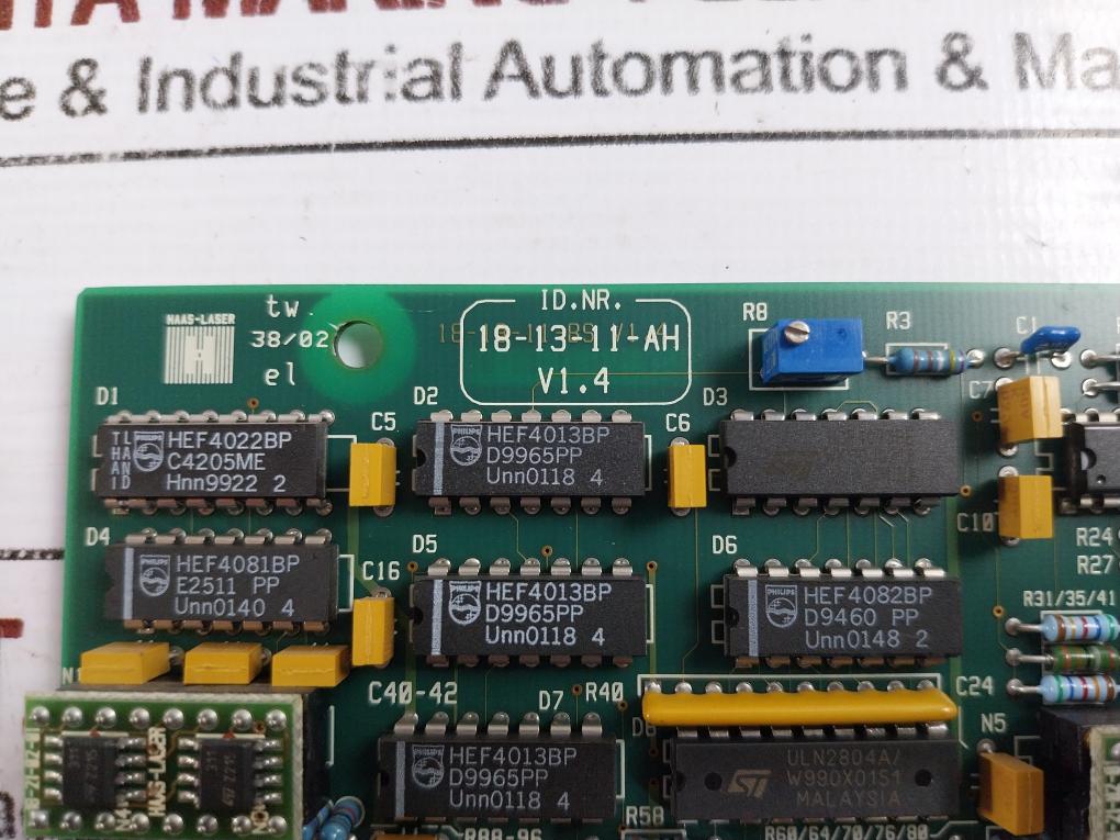 Haas-laser 18-13-11-ls Circuit Board 18-13-11-ah, 18-13-11-bs