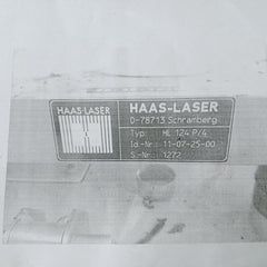 Haas-laser Lem 12A-1553 12-08-18-00/A Power Measuring Sensor Set