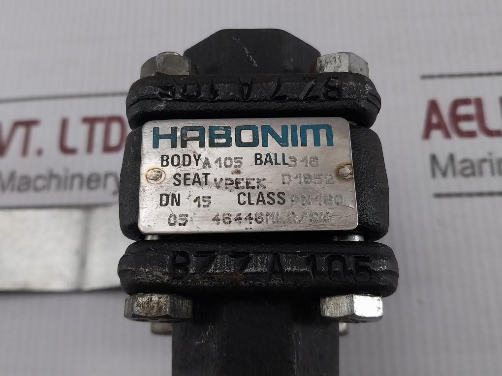 Habonim A105 Three Piece Ball Valve D1852/D1652