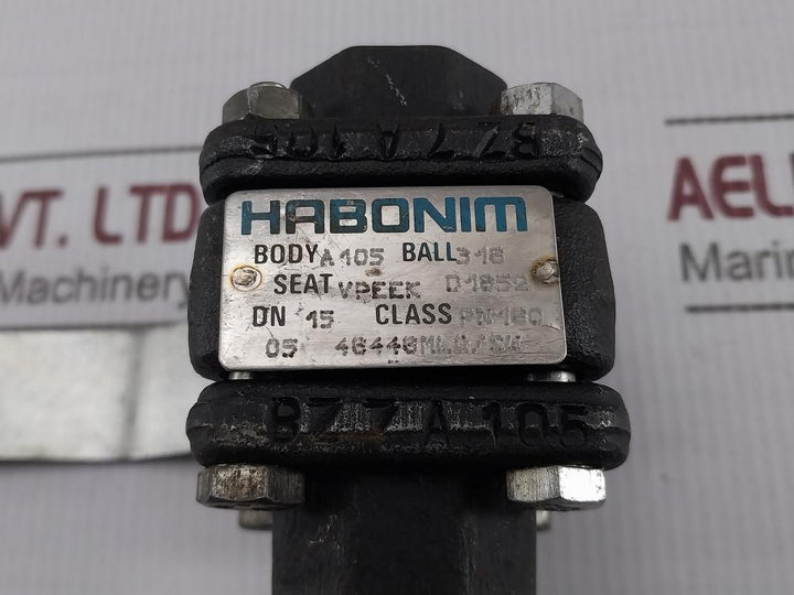 Habonim A105 Three Piece Ball Valve D1852/D1652