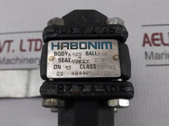 Habonim A105 Three Piece Ball Valve D1852/D1652