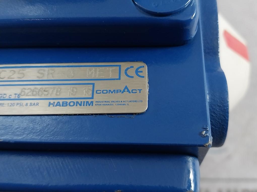 Habonim C25 Sr-3 Met Pneumatic Actuator Compact Valve 10 H27-666Mwv/Din3852