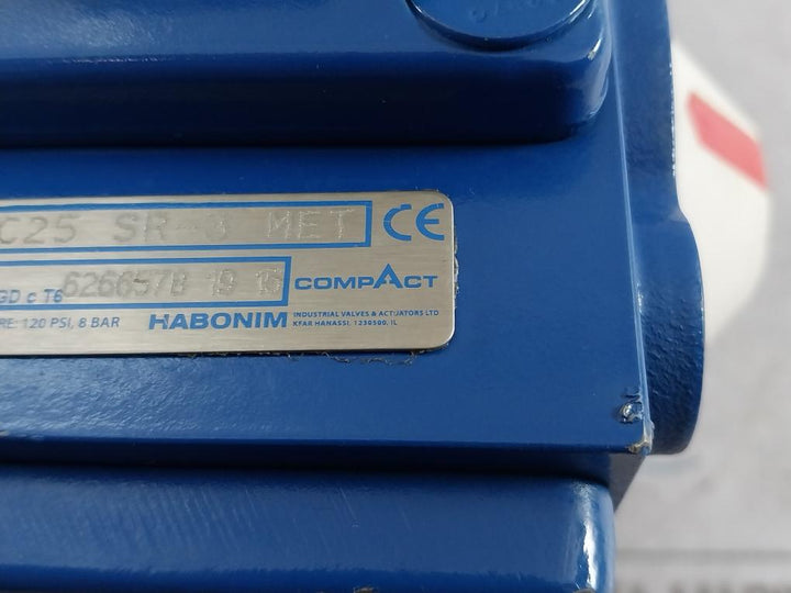Habonim C25 Sr-3 Met Pneumatic Actuator Compact Valve 10 H27-666Mwv/Din3852