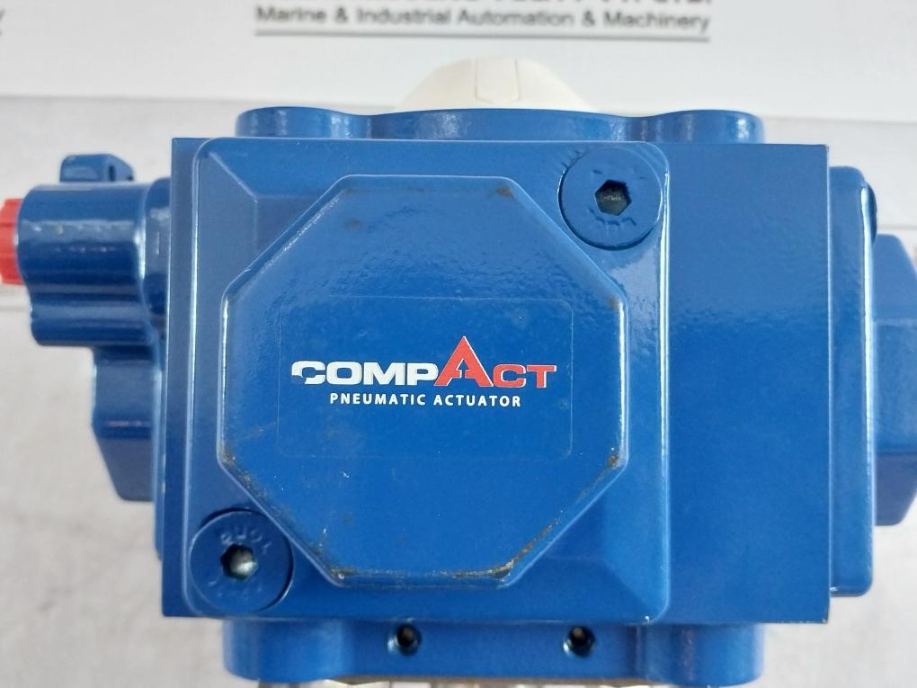 Habonim C25 Sr-3 Met Pneumatic Actuator Compact Valve 6359296 51 120 Psi 8 Bar