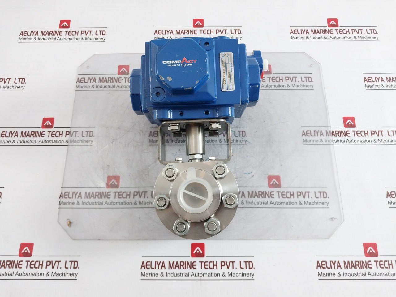 Habonim C25 Sr-3 Met Pneumatic Actuator Compact Valve 6359296 51 120 Psi 8 Bar