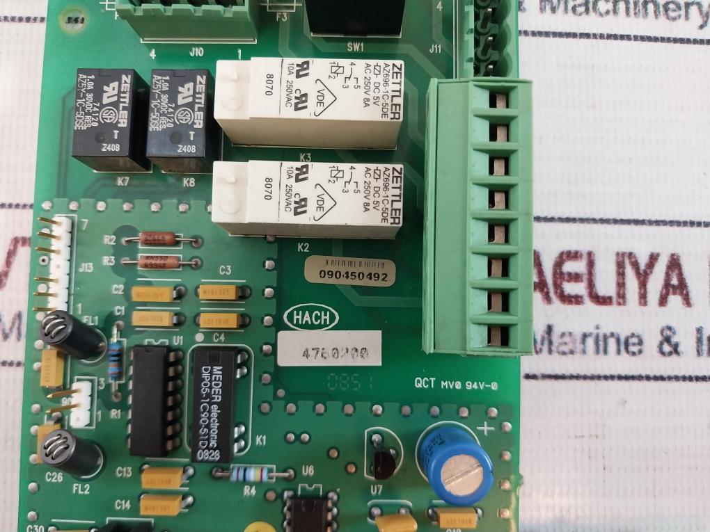 Hach 4760200 Circuit Board Assembly Power Supply Board