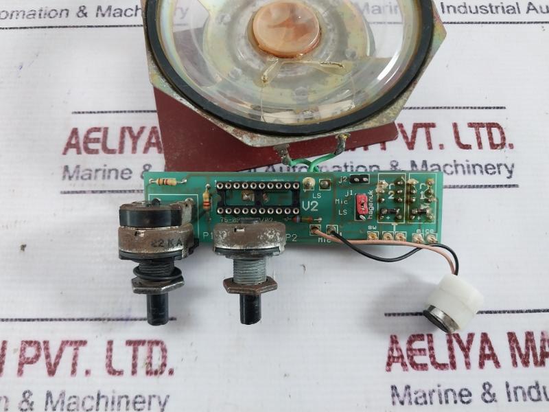 Hagenuk 75-09029Ll/02 Marine Communication Speaker And Pc Board Module