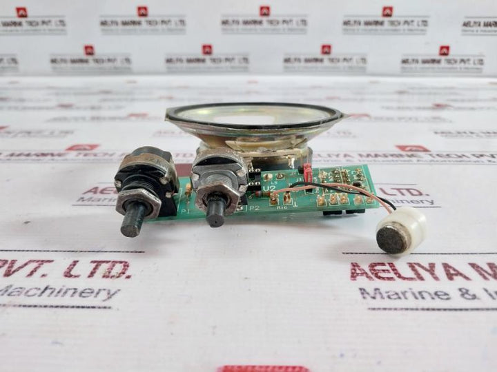 Hagenuk 75-09029Ll/02 Marine Communication Speaker And Pc Board Module