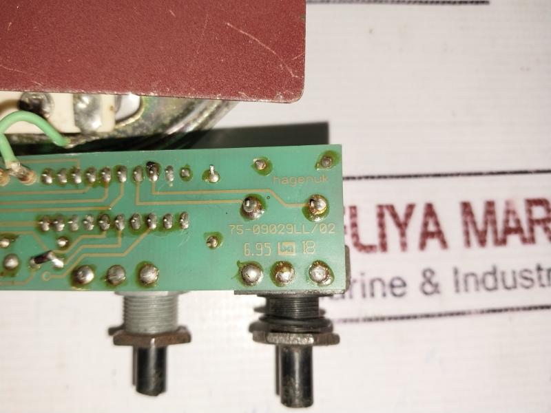 Hagenuk 75-09029Ll/02 Marine Communication Speaker And Pc Board Module