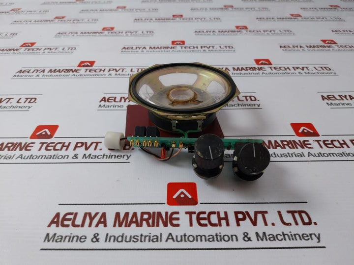 Hagenuk 75-09029kb/02 Marine Communication Speaker And Pcb Module