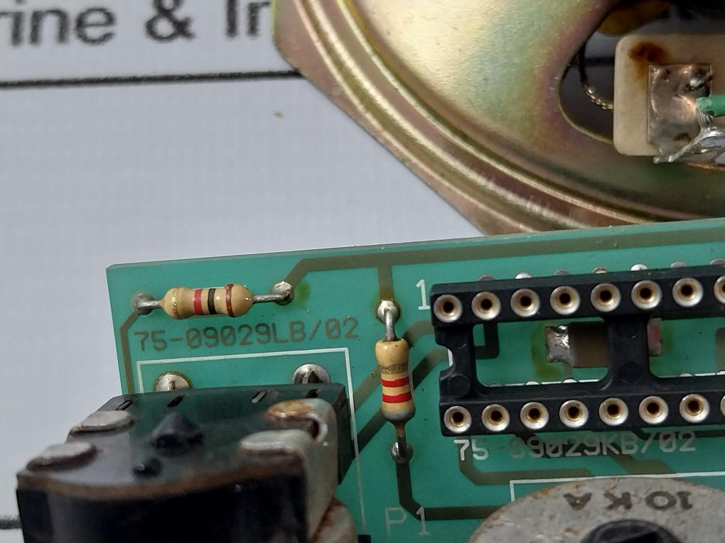 Hagenuk 75-09029kb/02 Marine Communication Speaker And Pcb Module