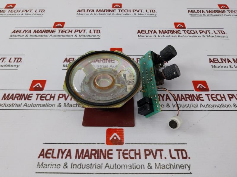 Hagenuk 75-09029lb/02 Marine Communication Speaker With Pcb Module