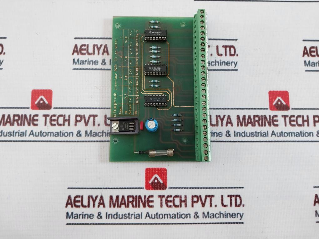 Hagenuk Interface TTL TO RS422 Printed Circuit Board