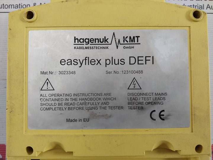 Hagenuk Kmt Easyflex Plus Defi Time Domain Reflectometer Cable Tester