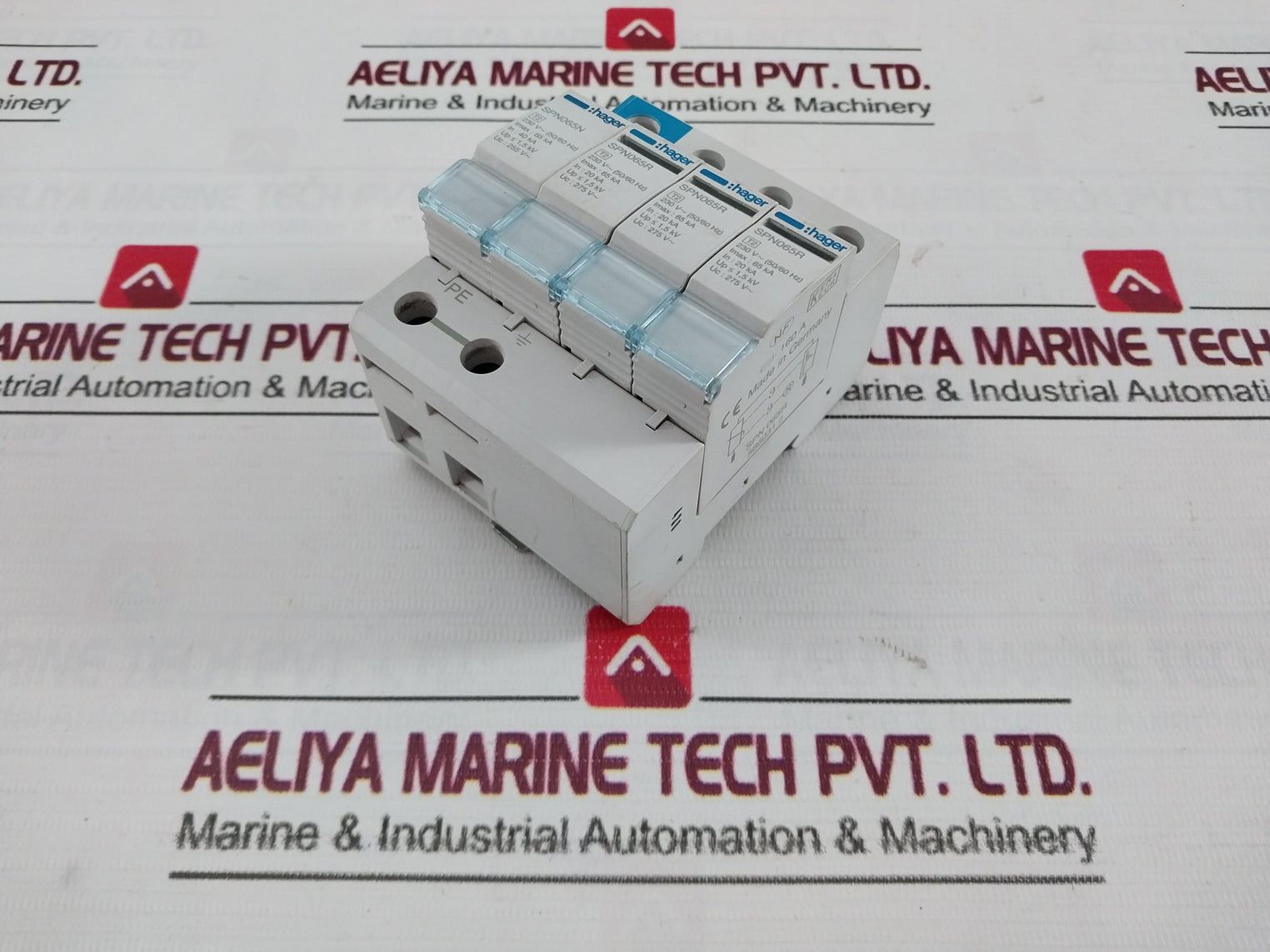 Hager Spn065N Surge Protection Device 230V 50/60Hz Spn 465R T2