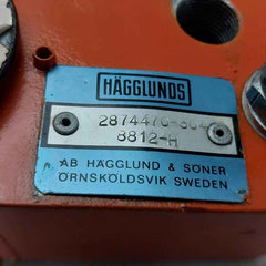 Hagglund & Soner 2874470-804 Hydraulic Valve Block Assembly 8812-h