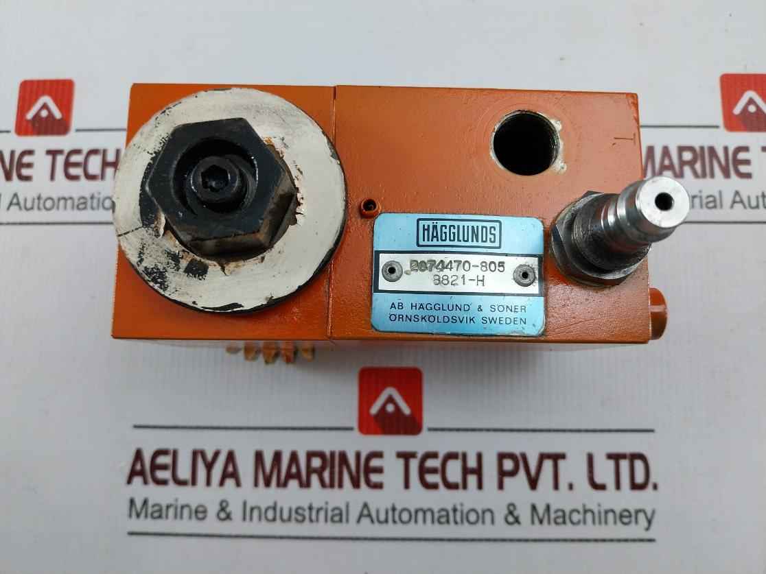 Hagglunds 2874470-805 8821-h Hydraulic Valve