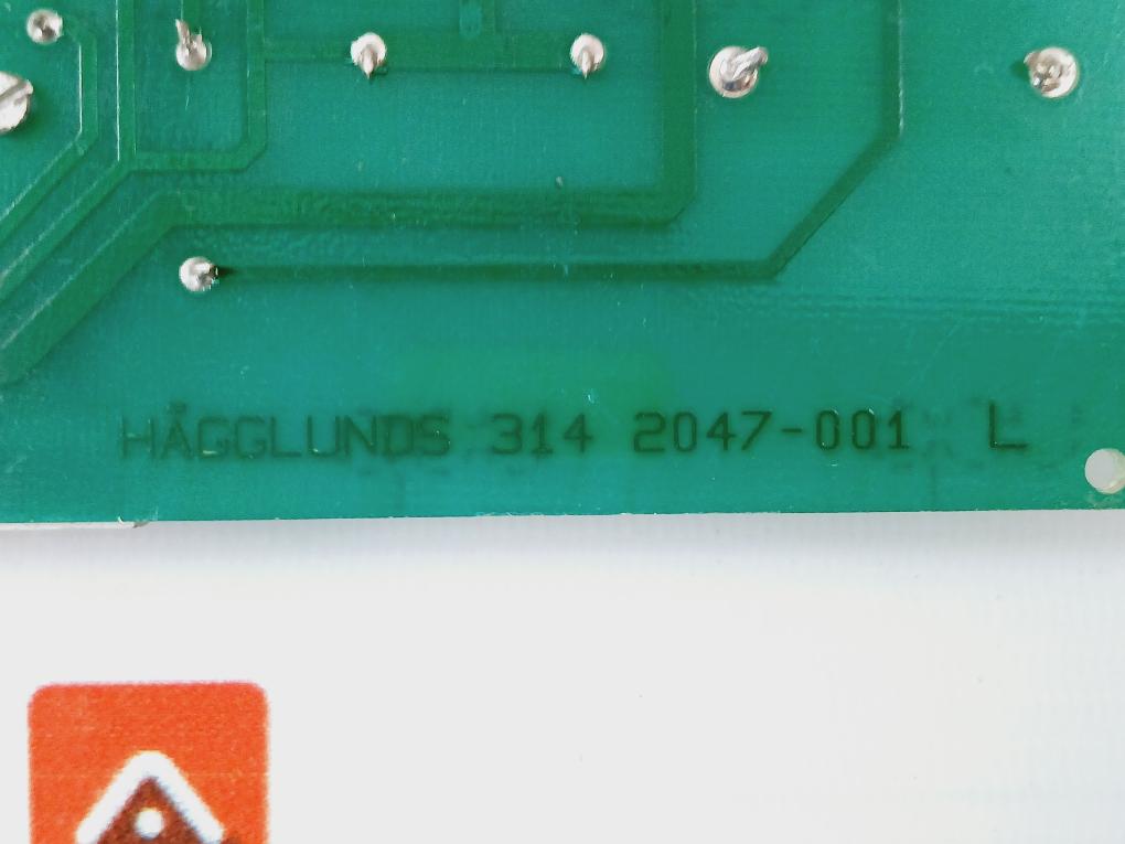 Hagglunds 314 2047-001 L Circuit Board