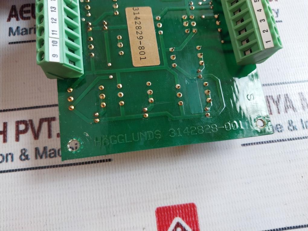 Hagglunds 3142828-001 Motor Level Controller PCB Board