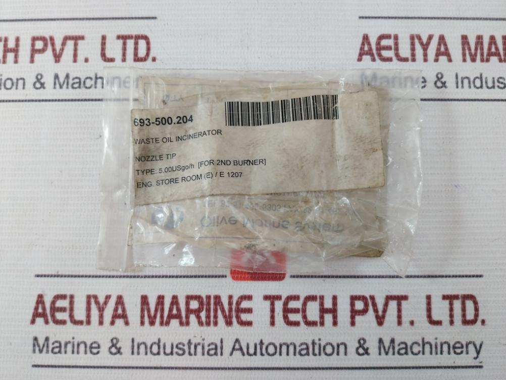 Hago 5.00 Gph 60°H Hollow Oil Burner Nozzle