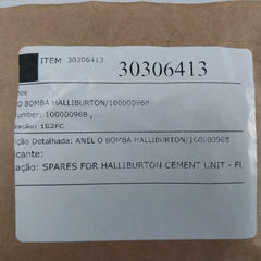 Halliburton 100000968 O-ring-240,30306413