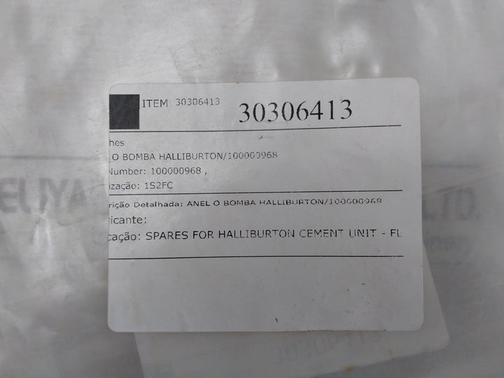 Halliburton 100000968 O-ring-240,30306413