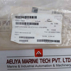 Halliburton 100011822 Pump Gasket 125 Std Flg-1/16 Nprn