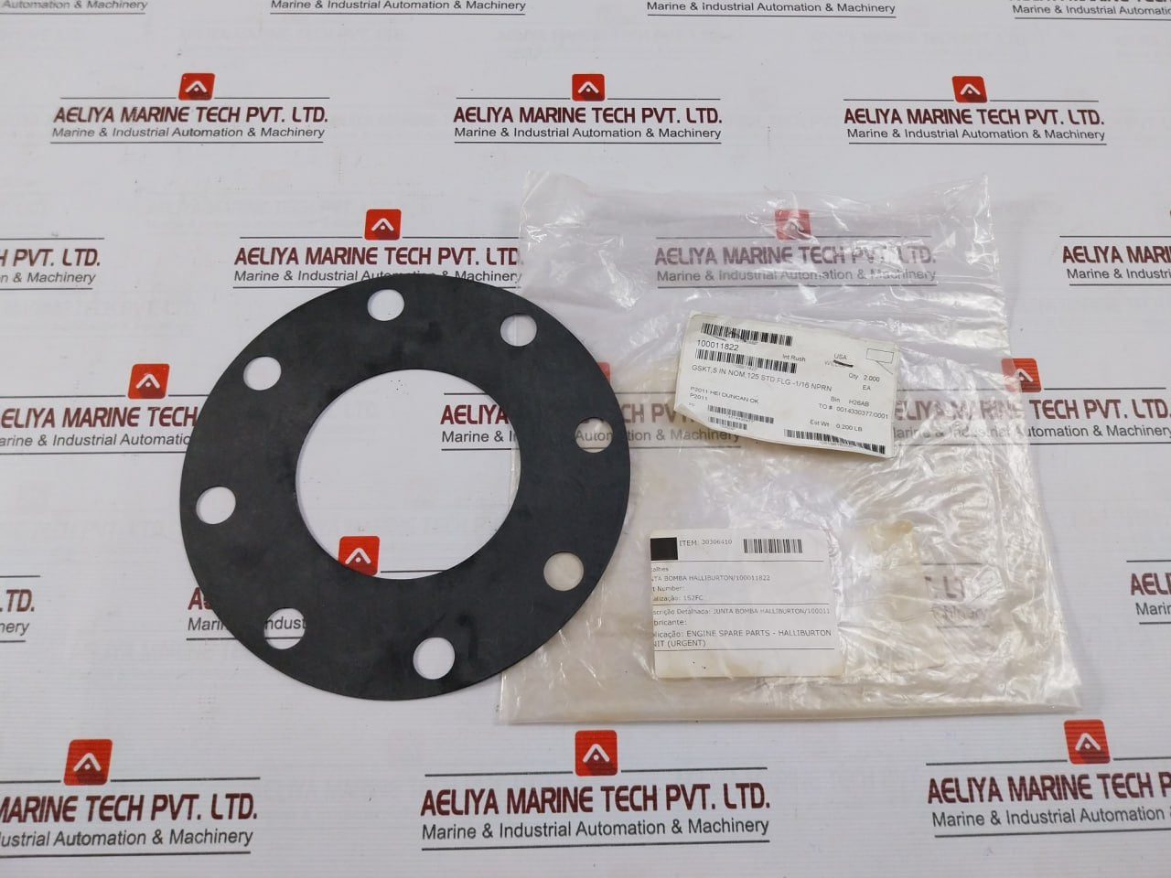 Halliburton 100011822 Pump Gasket 125 Std Flg-1/16 Nprn