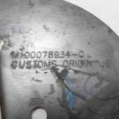 Halliburton 100078934 Pump Plate - Back Pressure Valve 30311083