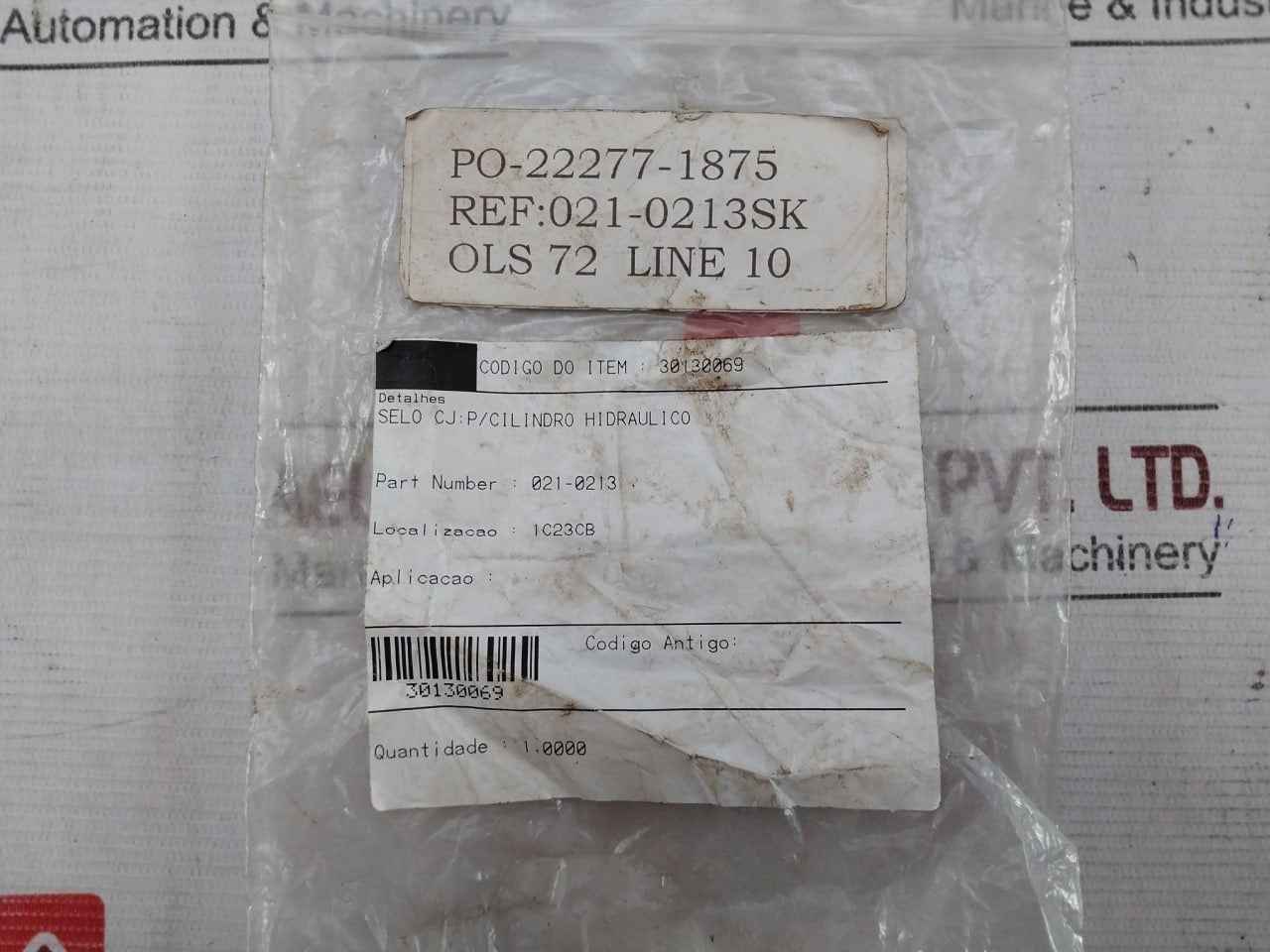 Hallite 021-0213Sk Hydraulic Cylinder Rod Seal Piston Bearing Wiper Set