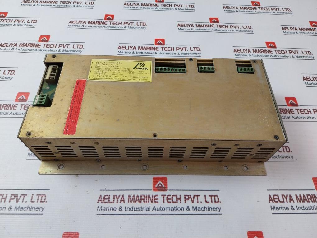 Haltec Efx 19-260-004 Power Supply 40A 110/230-240Vac 47-63Hz