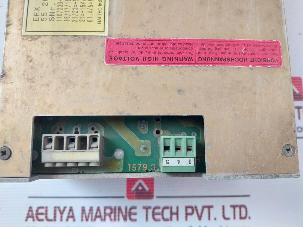 Haltec Efx 19-260-004 Power Supply 40A 110/230-240Vac 47-63Hz