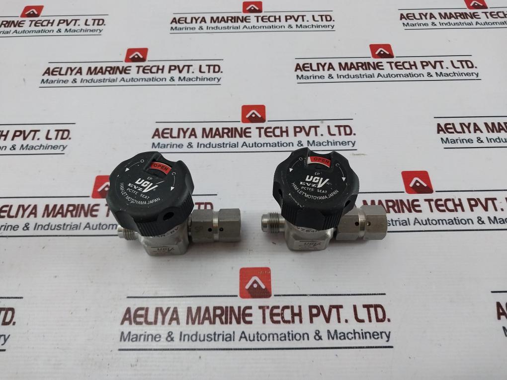 Ham-let Hm20-4Vkc-gf4M4-sp-300Psi Pneumatic Diaphragm Valve 1/8Npt Ss316L