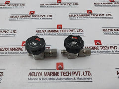 Ham-let Hm20-4Vkc-gf4M4-sp-300Psi Pneumatic Diaphragm Valve 1/8Npt Ss316L