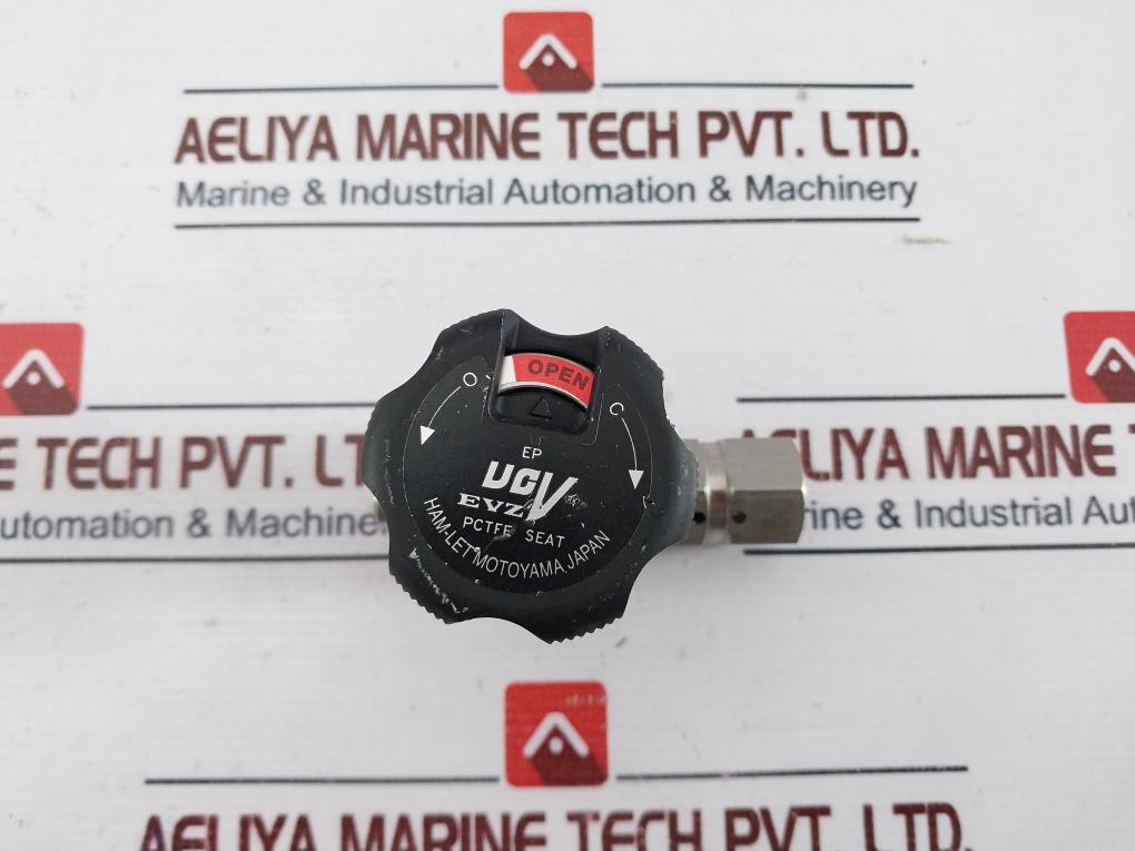 Ham-let Hm20-4Vkc-gf4M4-sp-300Psi Pneumatic Diaphragm Valve 1/8Npt Ss316L