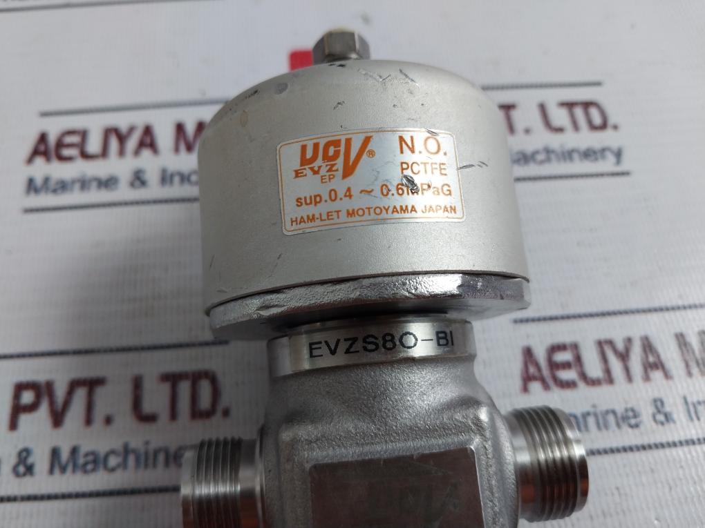 Ham-let Evzs8O-bi Valve 1/2- 1Mpa