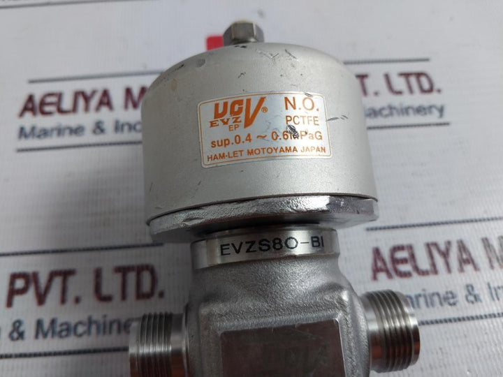 Ham-let Evzs8O-bi Valve 1/2- 1Mpa
