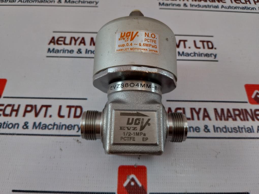 Ham-let Evzs8O4Mm-bi Control Valve 0.4~0.6 Mpag 1/2 -1 Mpa