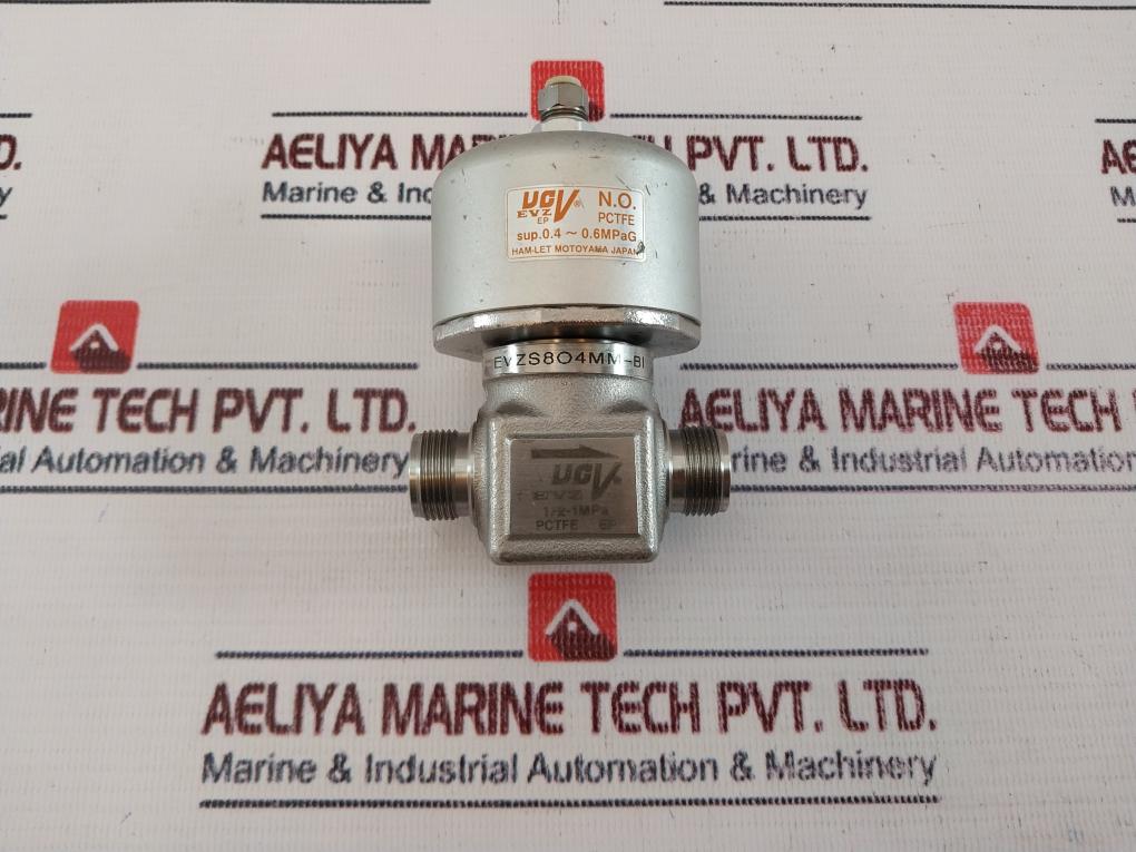 Ham-let Evzs8O4Mm-bi Valve 04-0.6 Mpag 1/2-1Mpa