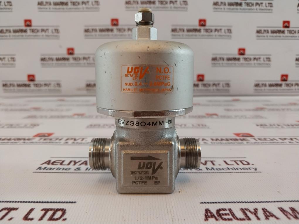 Ham-let Evzs8O4Mm-bi Valve 04-0.6 Mpag