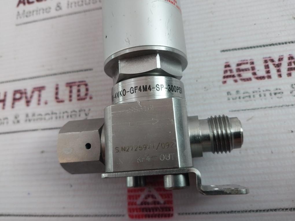 Ham-let Hm20-4Vk0-gf4M4-sp-300Ps Pneumatic Diaphragm Valve