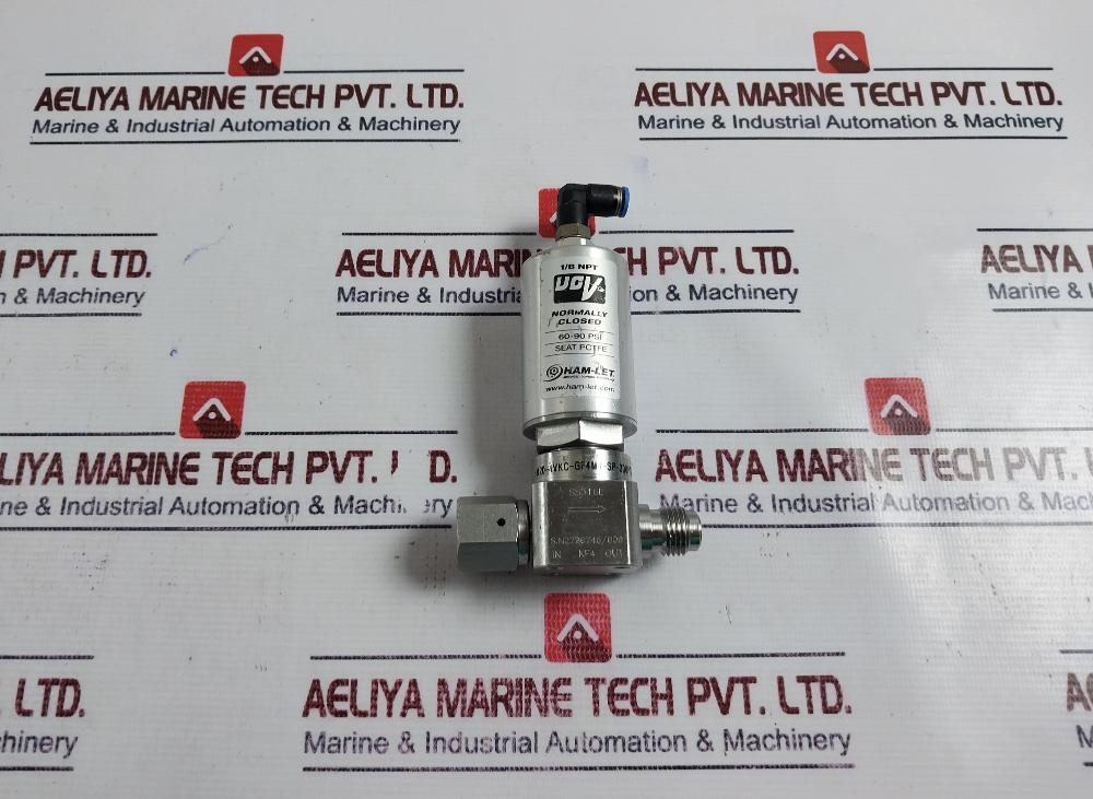 Ham-let Hm20-4Vkc-gf4 M4-sp-300 Psi Normally Closed Ucv