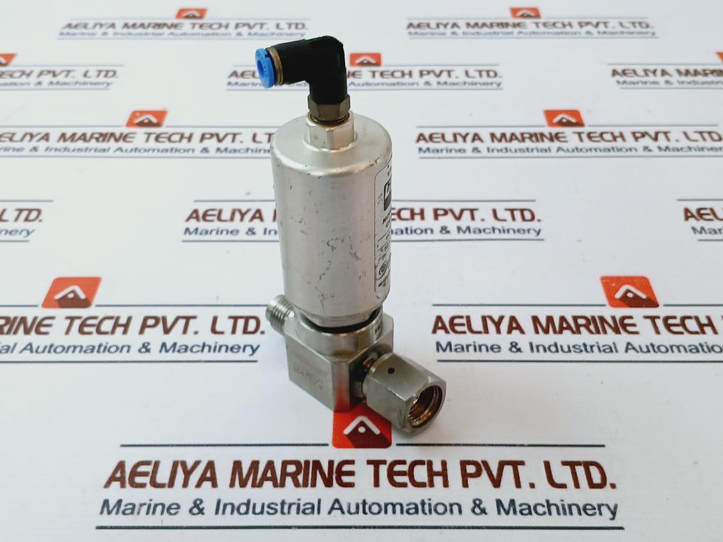 Ham-let Hm20-4Vkc-gf4M4-sp-300Psi Pneumatic Diaphragm Valve 60-90 Psi 1/8 Npt