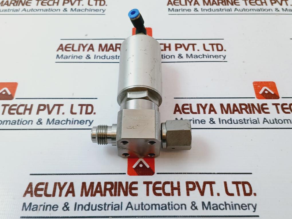 Ham-let Hm20-4Vkc-gf4M4-sp-300Psi Pneumatic Diaphragm Valve 60-90 Psi 1/8 Npt