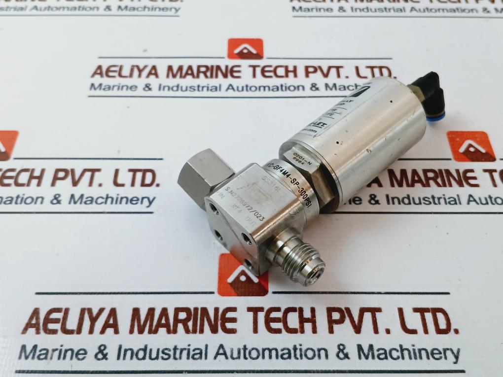 Ham-let Hm20-4Vkc-gf4M4-sp-300Psi Pneumatic Diaphragm Valve 60-90 Psi 1/8 Npt